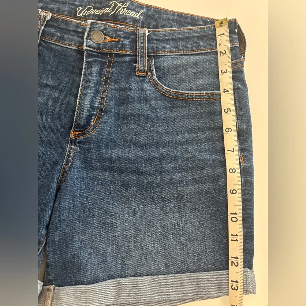 Universal Thread Dark Blue Jean Shorts - Picture 4 of 7